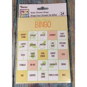 Darice Baby‎ Shower Bingo Game - 24 Pieces